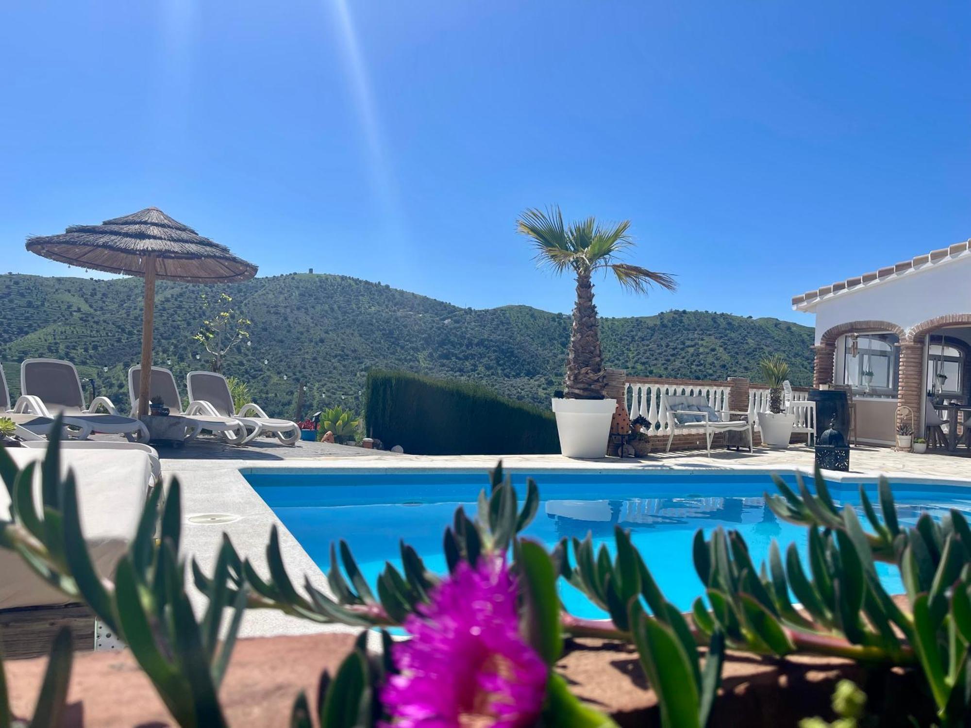 Casira, studios en kamers,Viñuela, Costa Del Sol Exterior foto
